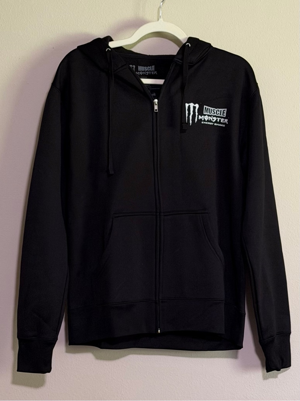 Monster Women's Black Zip-Up Hoodie